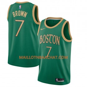 Maillot NBA Boston Celtics Jaylen Brown 7 Nike 2019-20 City Edition Swingman - Homme